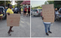 protest-erupts-in-linden-as-bosai-employee,-bulldozer-still-missing