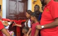 pres.-ali,-men-on-mission-gift-house-to-berbice-single-mother-with-six-children