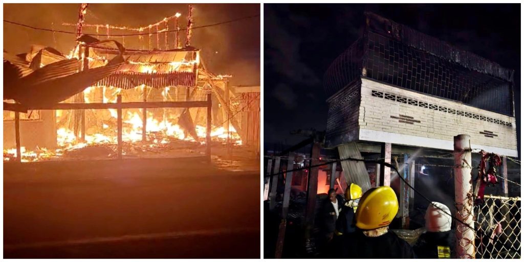 Man, 43, dies in massive house fire at Port Mourant