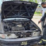Car, houses destroyed as firefighters battled five fires in one day