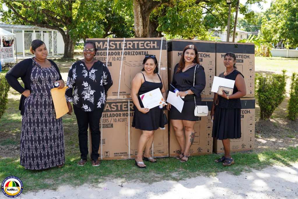 63 women receive gas stoves, sewing machines to start up business