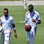 Brathwaite, Hodge and Greaves hit half-centuries in warm-up match