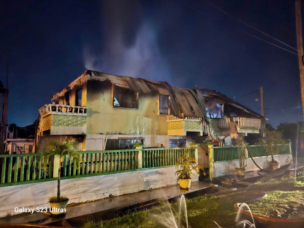 Two homeless following Turkeyen fire