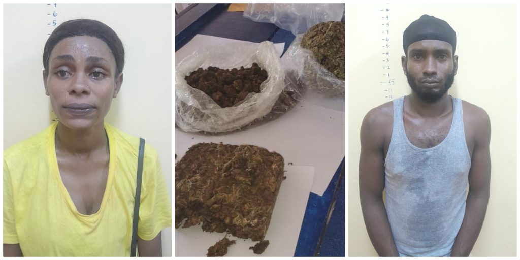 Couple arrested with over 2lbs marijuana gets $200k bail