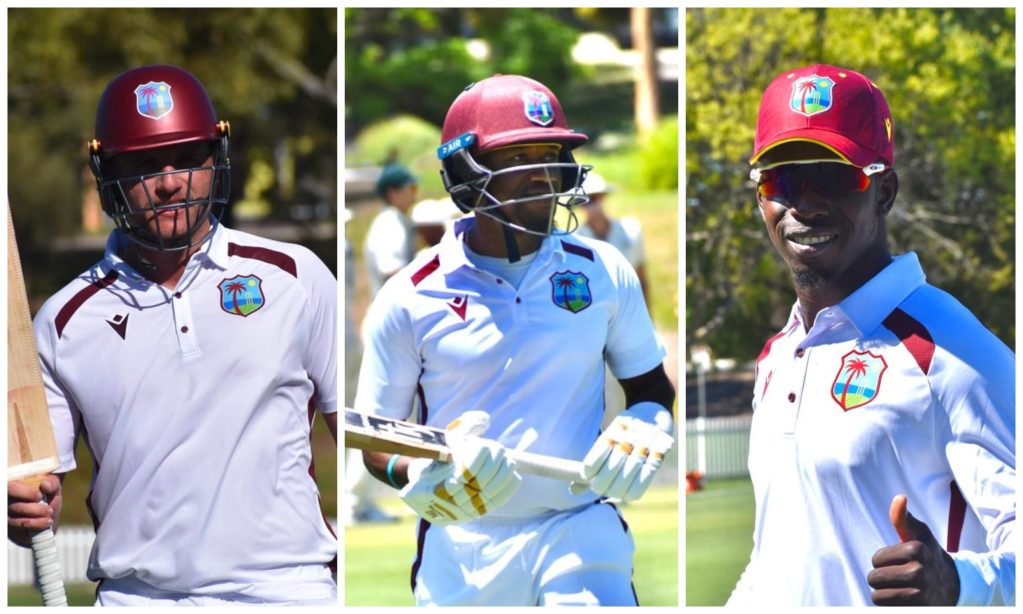 Da Silva (105), Hodge (99), Sinclair (3-38) highlight draw against Cricket Australia XI