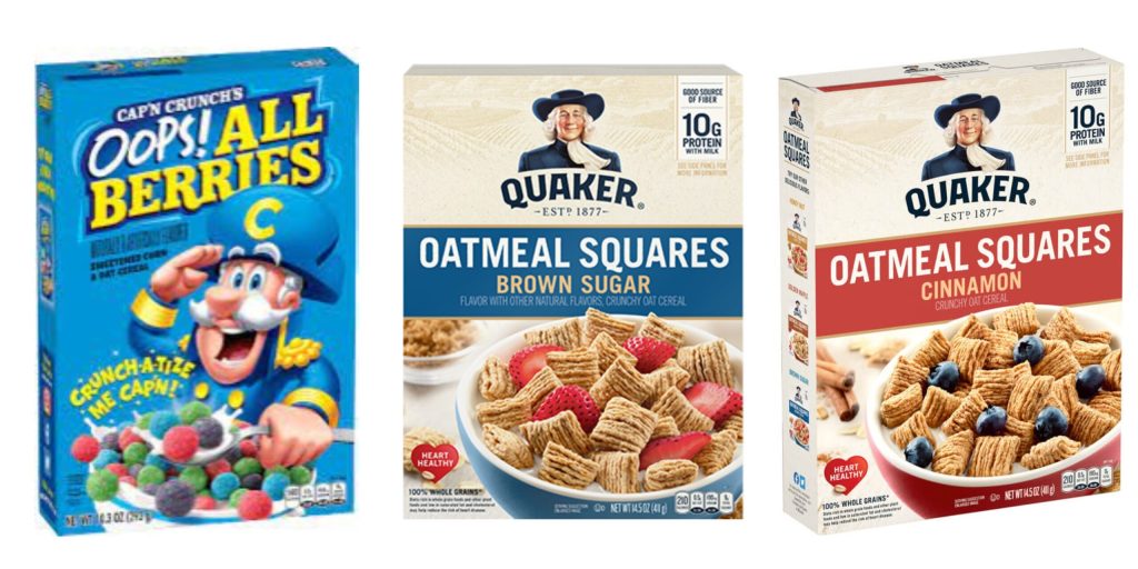 Quaker Oats company recalls several products over fears of salmonella contamination