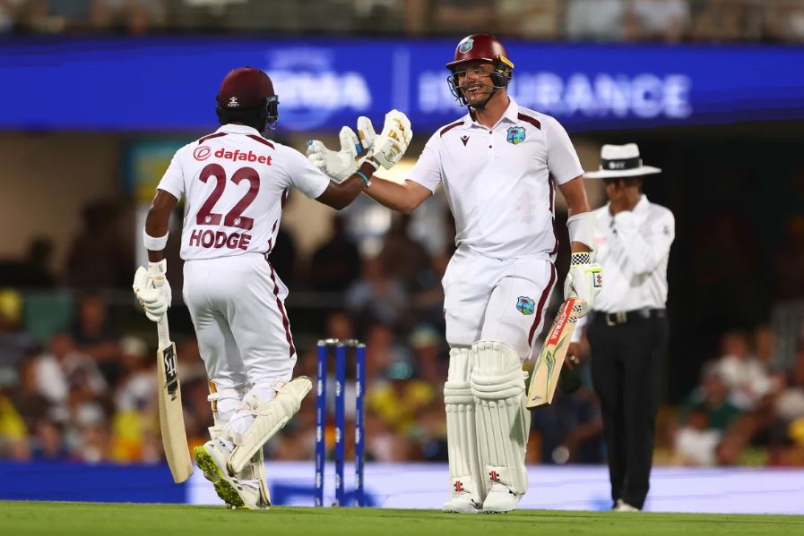 Da Silva, Hodge lead West Indies’ fight in day/night Test against Australia