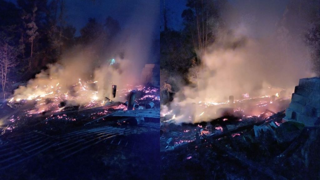Fire destroys $4M house at Bartica