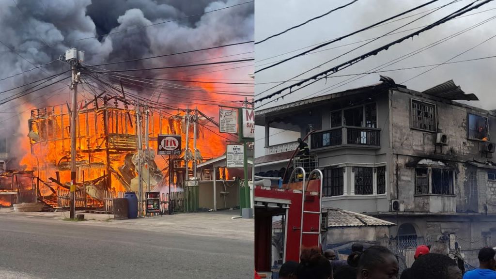 Two businesses destroyed by fire in Springlands