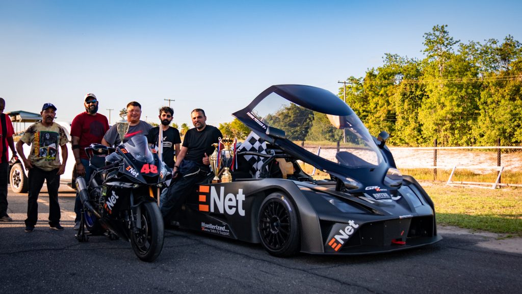Vishok Persaud sets new Endurance lap record