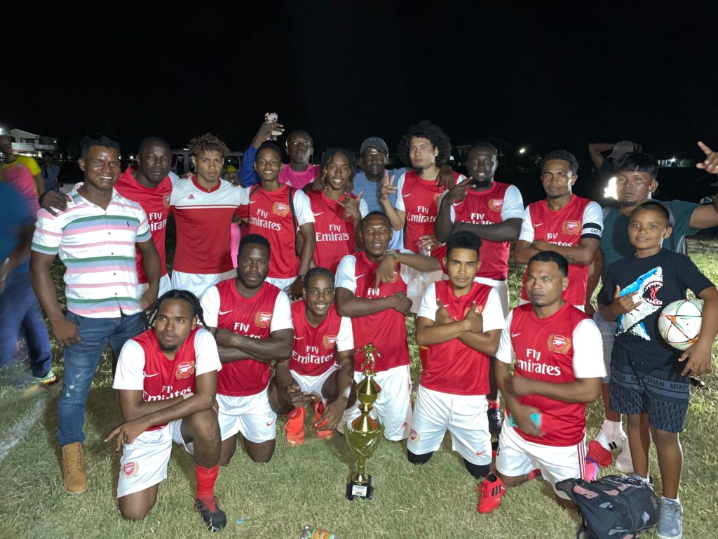 Good-Hope Football Club champions of Essequibo Coast/Pomeroon Knockout Cup
