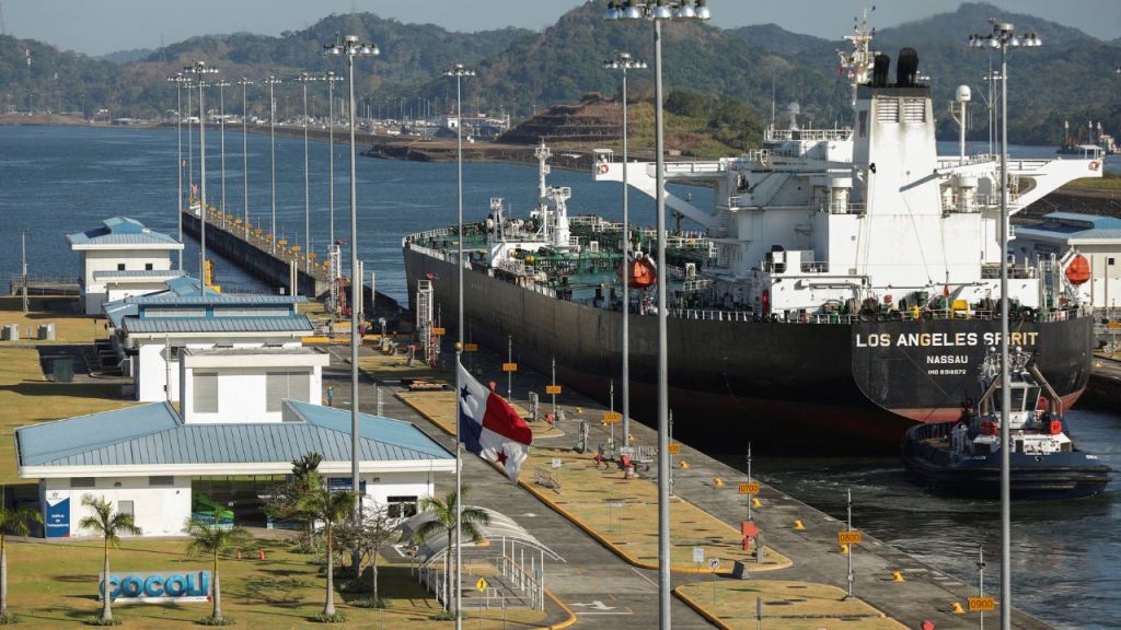 Low water levels at Panama Canal disrupting shipping trends