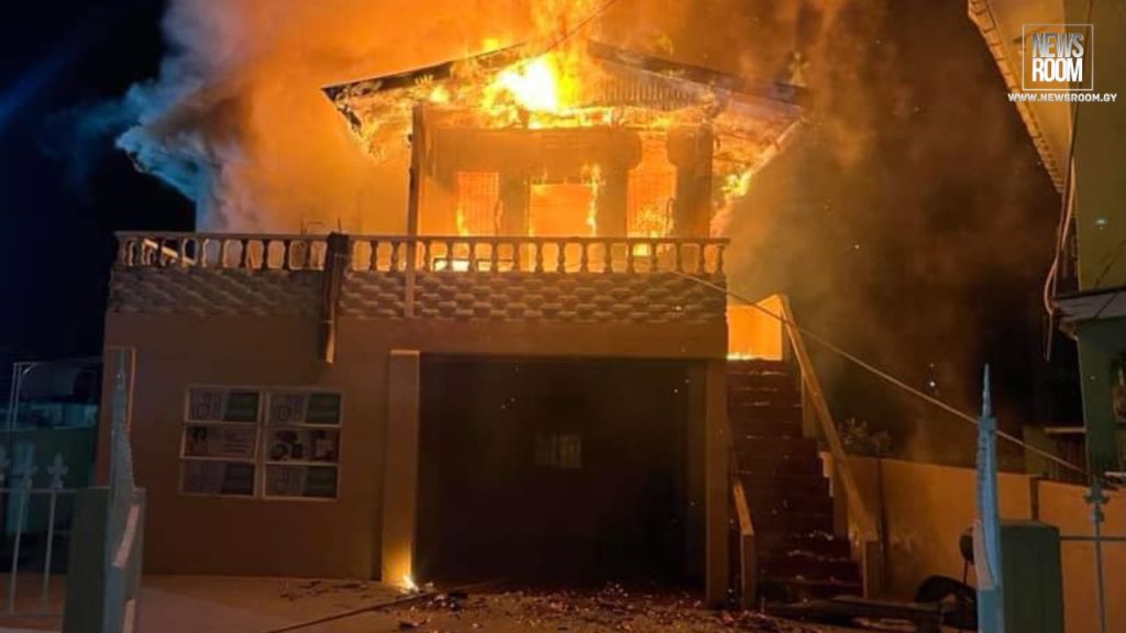 Businessman’s house destroyed by fire