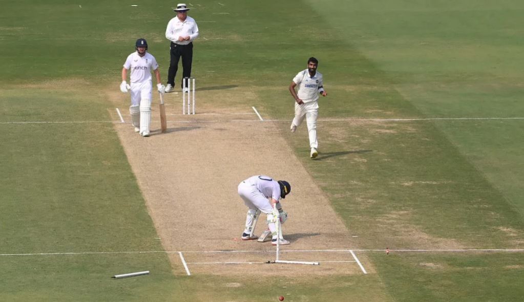Bumrah takes 6-45 to rock England on day two in Visakhapatnam