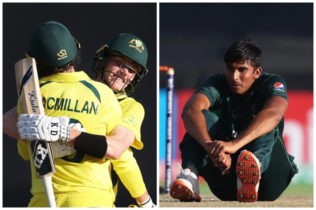 U-19 World Cup: Heartbreak for Pakistan as Australia seal final date with India