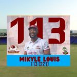 FOUR-DAY: Louis (113) and Hamilton (77) put Hurricanes in command against Harpy Eagles