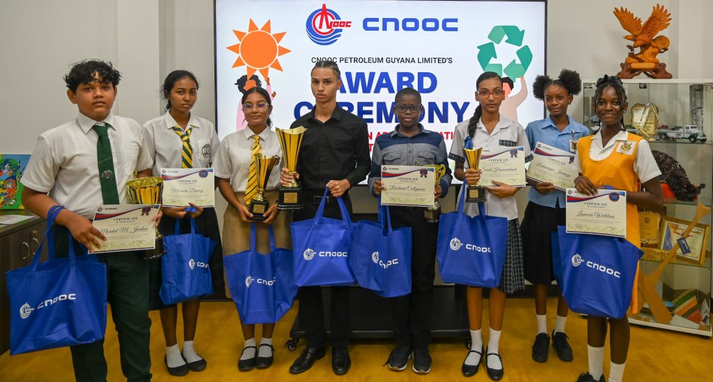 Top Guyanese youth awarded in CPGL’s third Green Art & Innovation competition