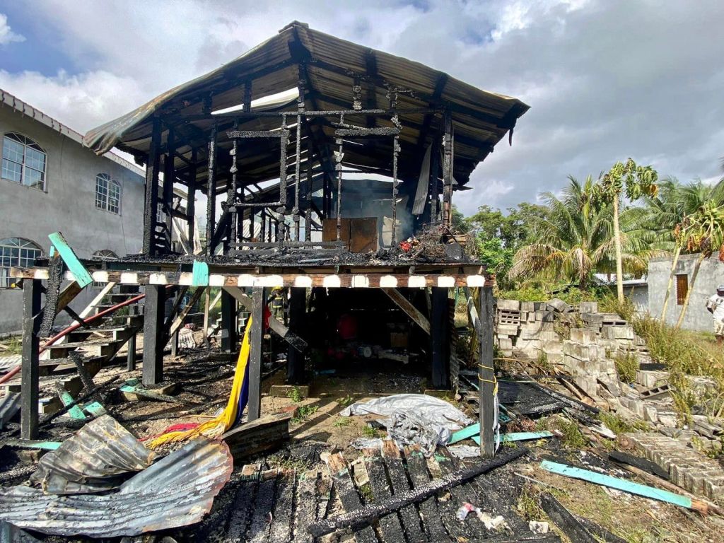 Fire destroys Bartica house, arson suspected