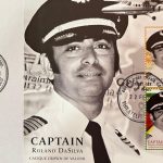 Commemorative stamp honours legacy of Guyanese aviator Captain Roland DaSilva