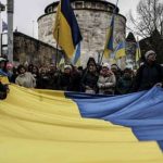 En images : en Europe, des manifestations pour les deux ans de la guerre en Ukraine
