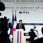 En direct, guerre en Ukraine : Macron affirme que l’envoi de troupes occidentales à l’avenir ne peut « être exclu », mais souligne l’absence de consensus
