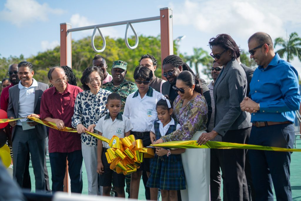Health and Wellness: CNOOC donates outdoor gyms to National Park