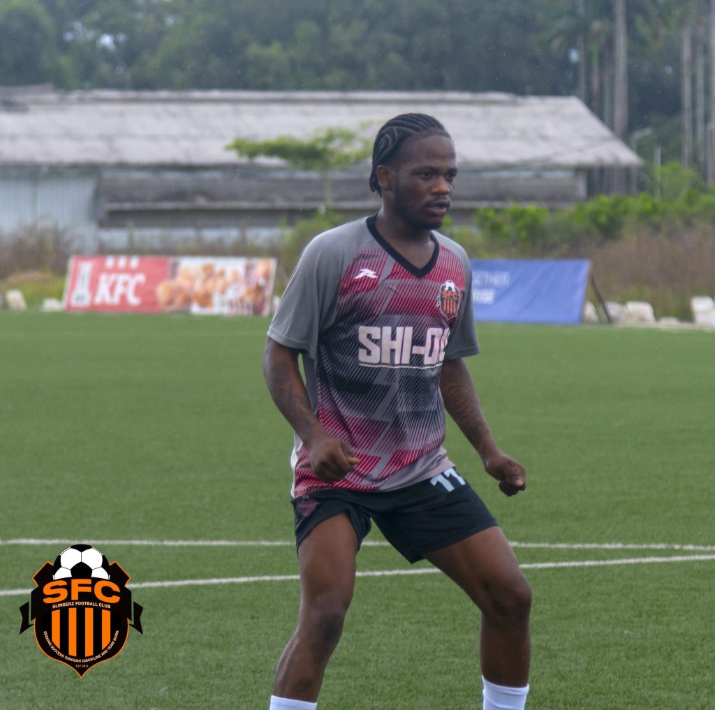 Dancehall sensation Jahshii joins Slingerz FC training session