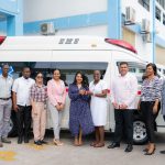 First Lady donates ambulance to GPHC’s paediatric ward