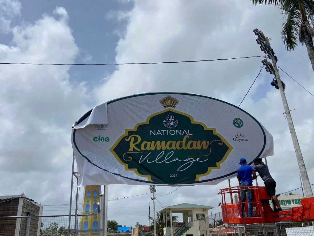 Muslim community sets up Ramadan village