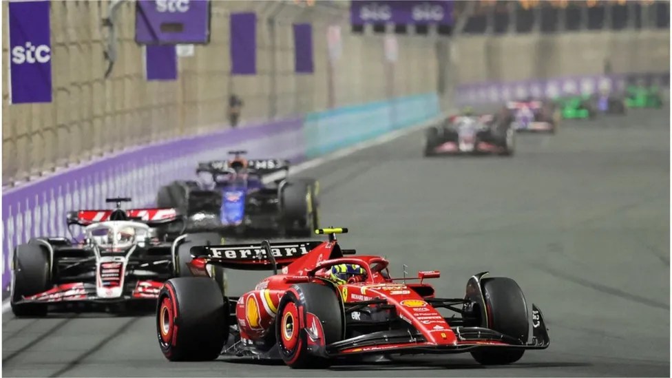Saudi Arabian Grand Prix: Verstappen wins as 18-year-old Bearman finishes seventh