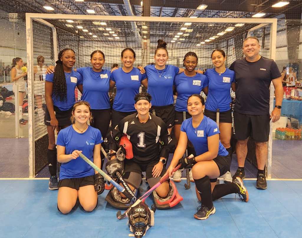 GBTI GCC ladies shine at Big Apple Indoor Hockey Tournament