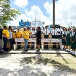 Rotary Club of Garden City Georgetown unveils peace, mental health benches at schools