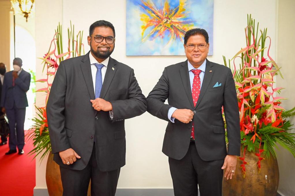 Ali, Santokhi to finalise financing modalities for Corentyne Bridge this weekend