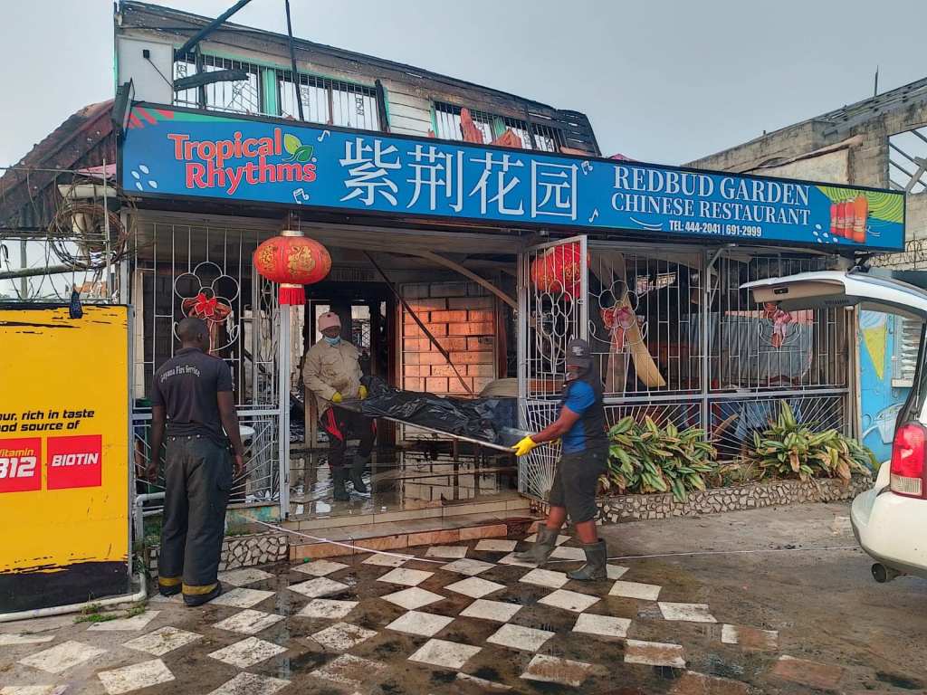 One dead, four homeless after fire destroys Chinese restaurant