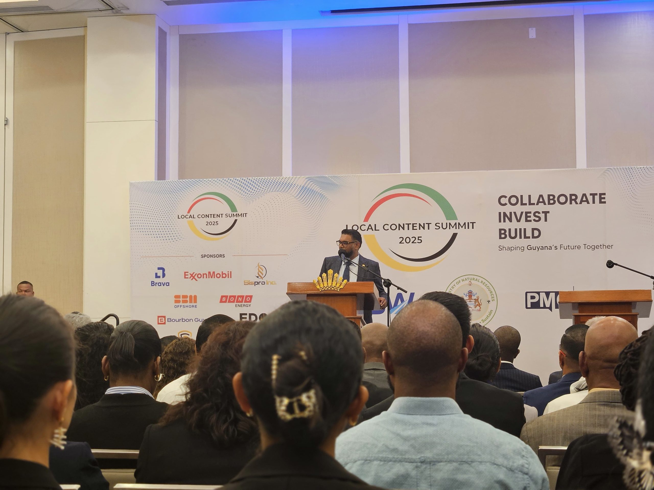 US$1.5B in gains for Guyanese businesses in last four years under Local Content Law – President
