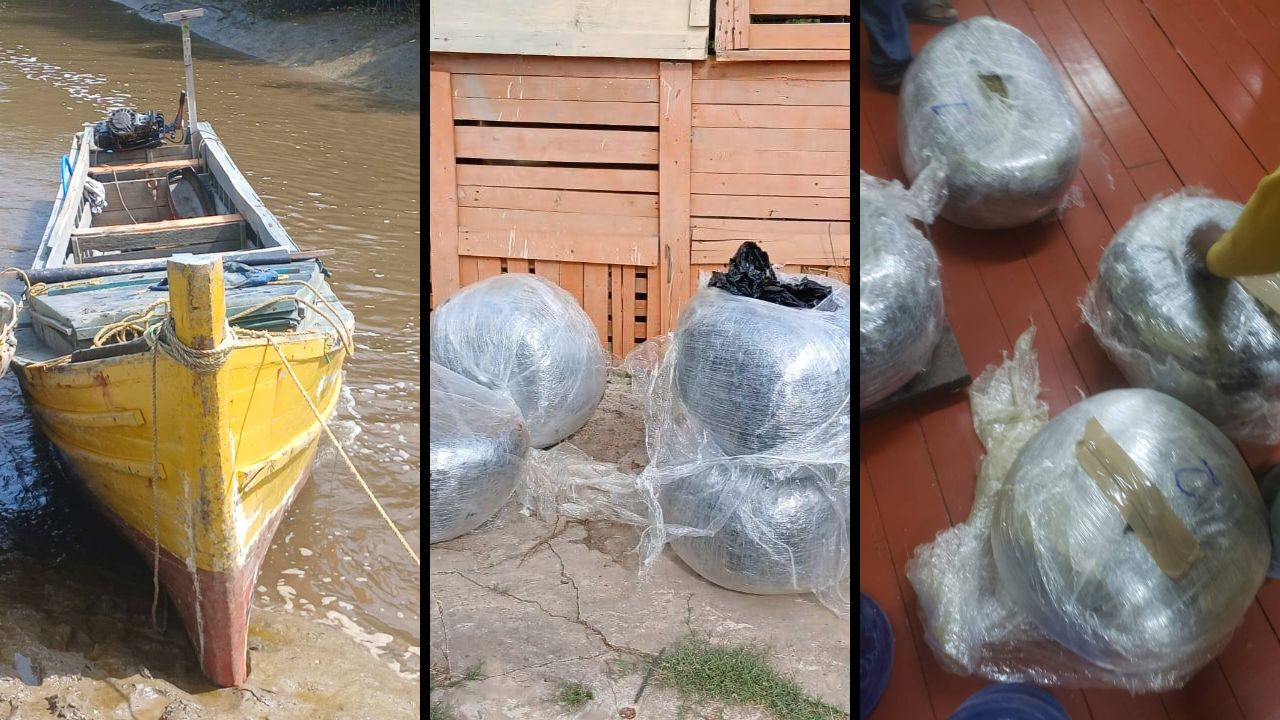 Police seize over $37M worth of marijuana at Haslington Seawall; two suspects being pursued