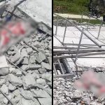 Cuban construction worker crushed to death after 15-foot fence wall collapses