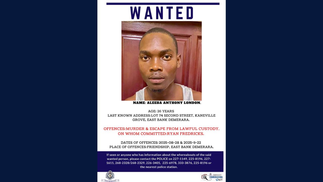 Man arrested for Bartica murder escapes custody – Police