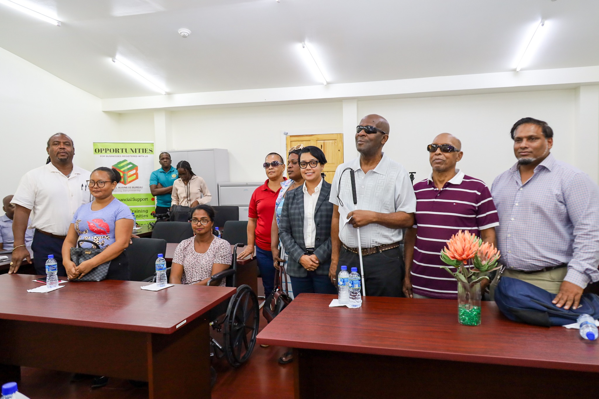 Six persons with disabilities get small loans