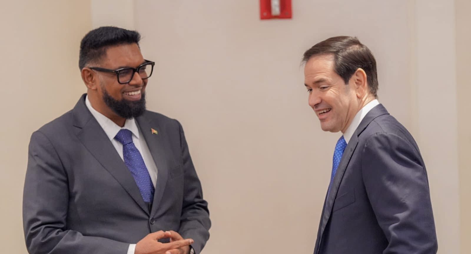 Dr. Ali, Rubio reaffirm strong US-Guyana relationship
