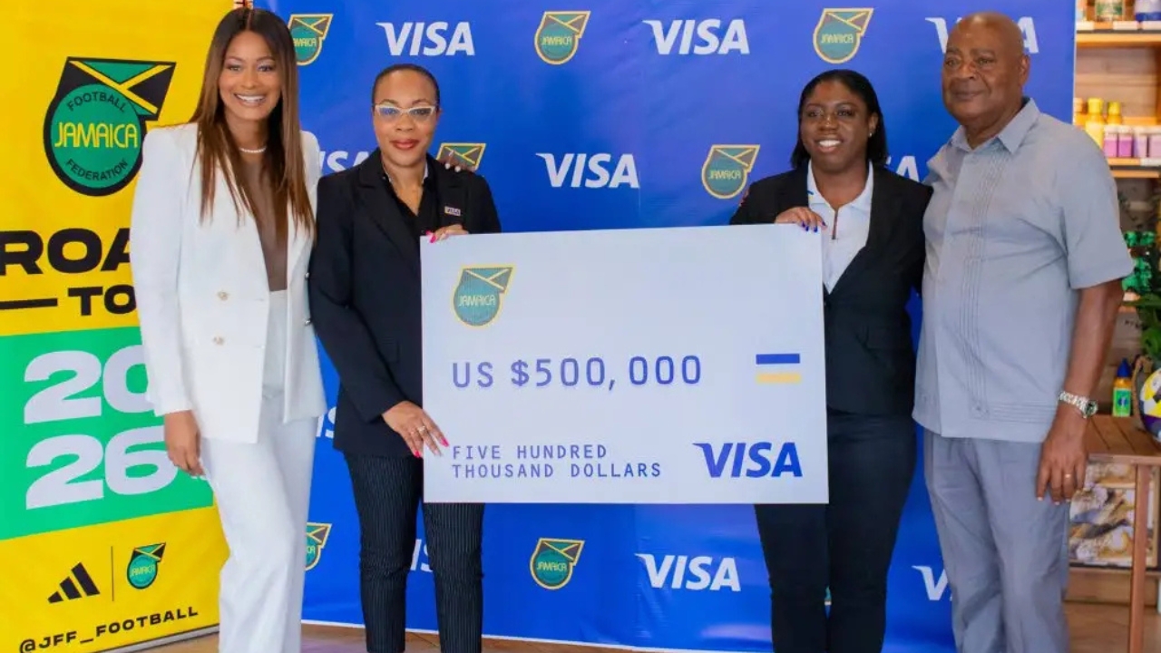 Visa pumps US$500,000 into Reggae Boyz