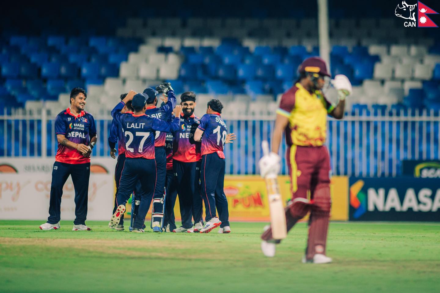 Woeful Windies annihilated by Associate team Nepal in T20 mismatch