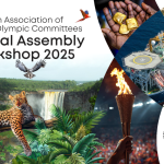 Olympic Association unveils official logo for CANOC General Assembly and Workshop 2025