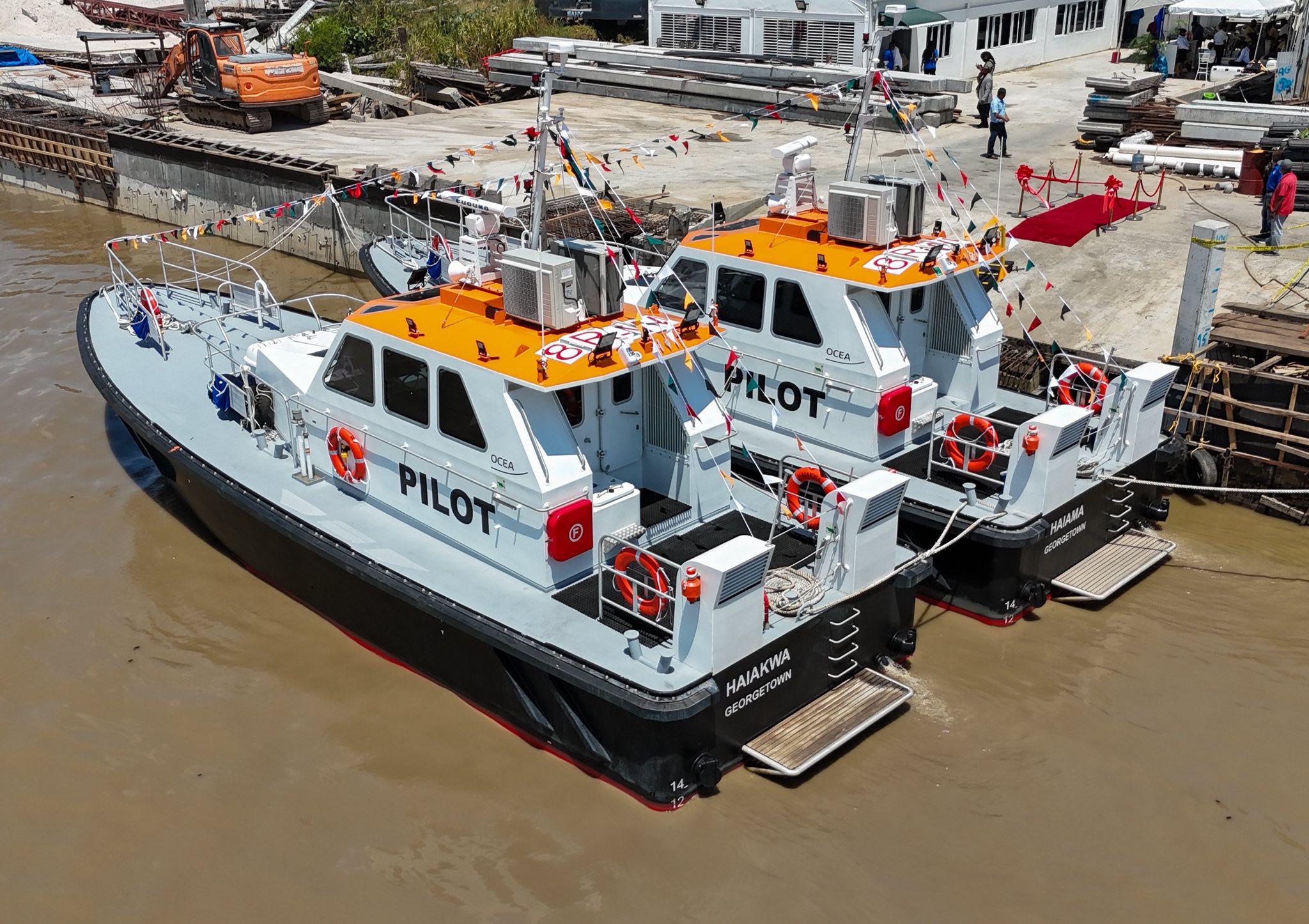 Guyana gets two new pilot boats 