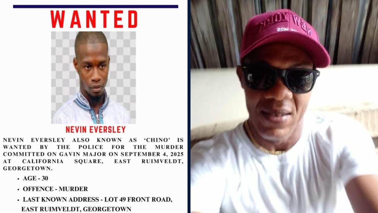 Police issue wanted bulletin for ‘Chino’ in connection with fatal East Ruimveldt shooting