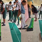 New golf programme tees off in Leguan Schools