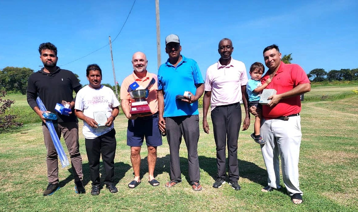 Oliver delivers victory at Bruster’s golf tournament; focus switches to Guyana Open