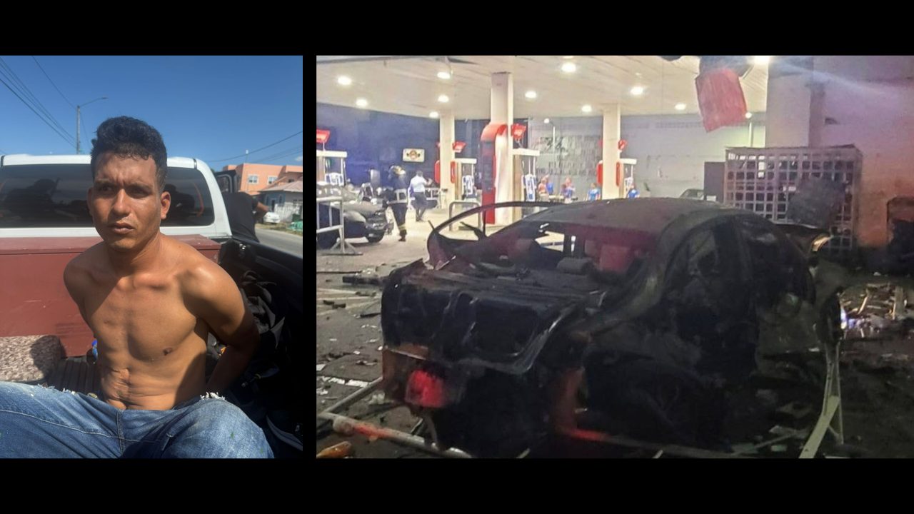 Venezuelan man confesses to bombing gas station, entered Guyana mere hours before
