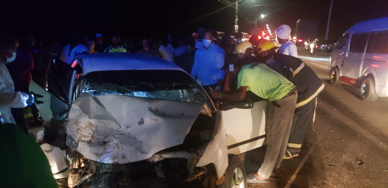 Three hospitalised following accident on No. 19 Public Road