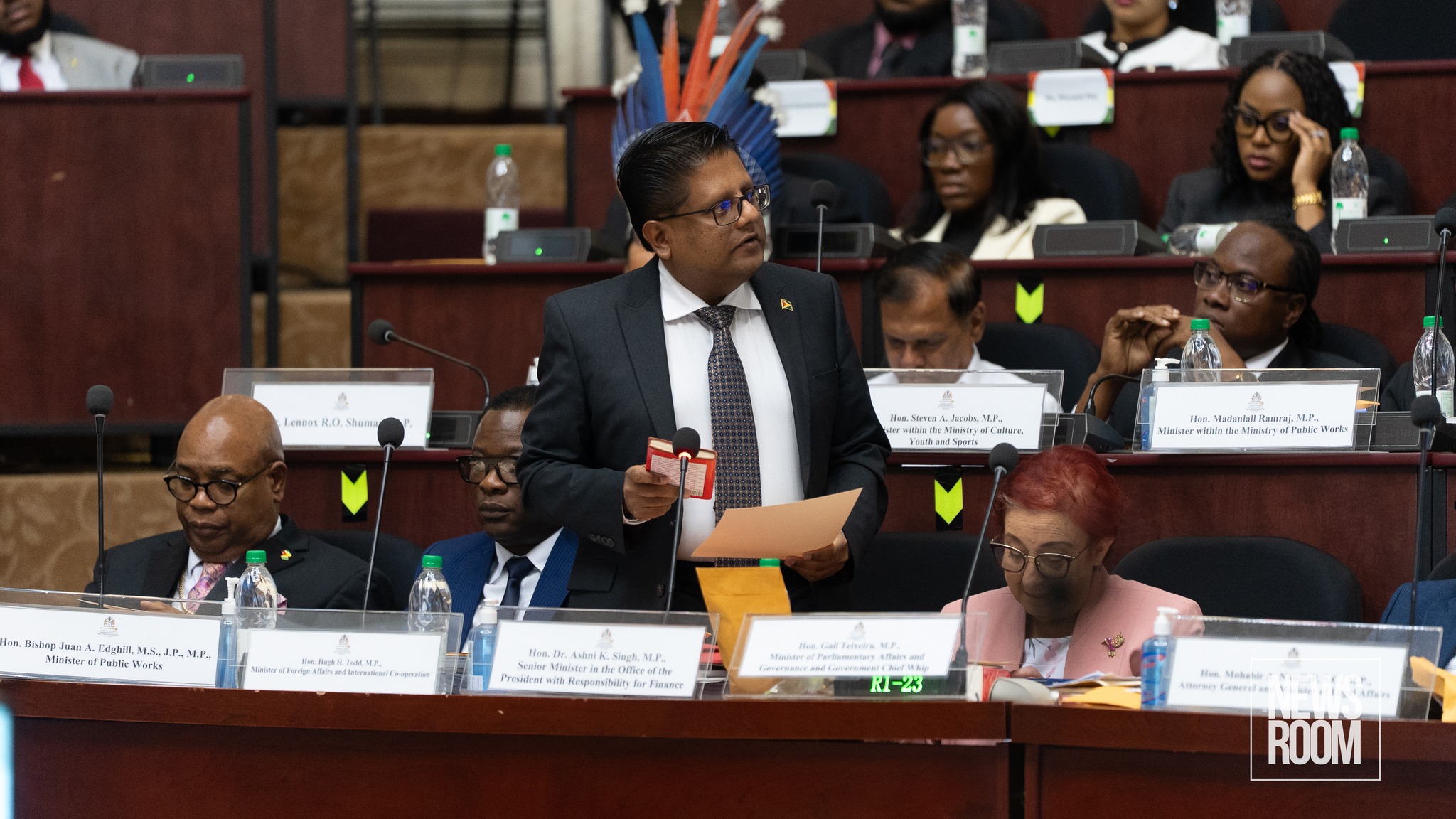 Minister Singh tables Loan Agreements in the National Assembly